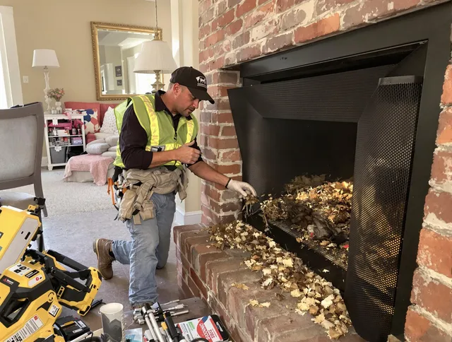 Safe screening installation by The Villages Chimney Sweep in The Villages, FL