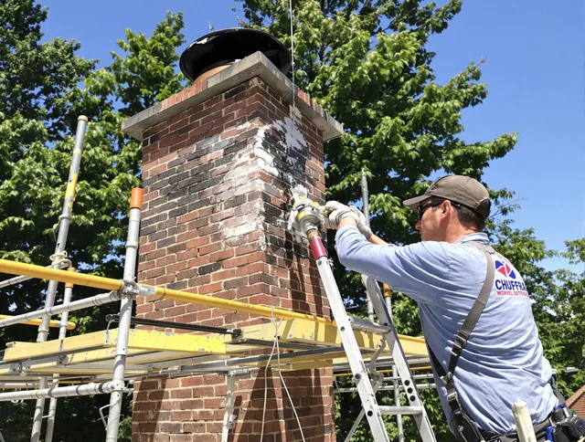 Structural chimney repair by The Villages Chimney Sweep in The Villages, FL